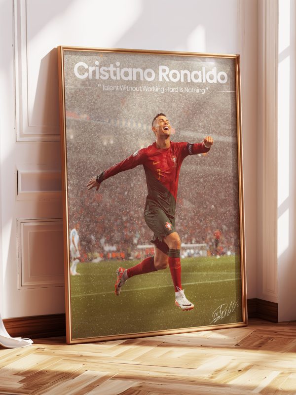 Cristiano Ronaldo "Talent" Poster