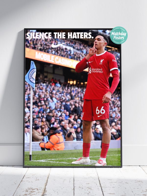 Trent Alexander-Arnold "Silence The Haters" Poster