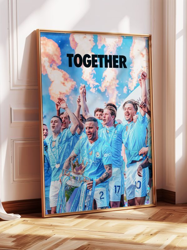 Man City "Together" Poster