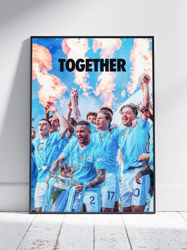 Man City "Together" Poster