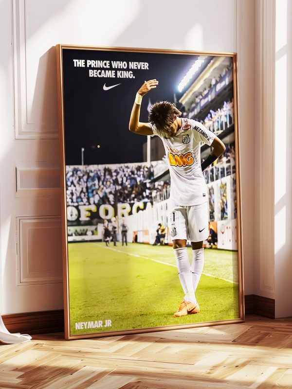 Neymar Jr "The Prince Who Never Became King" Poster