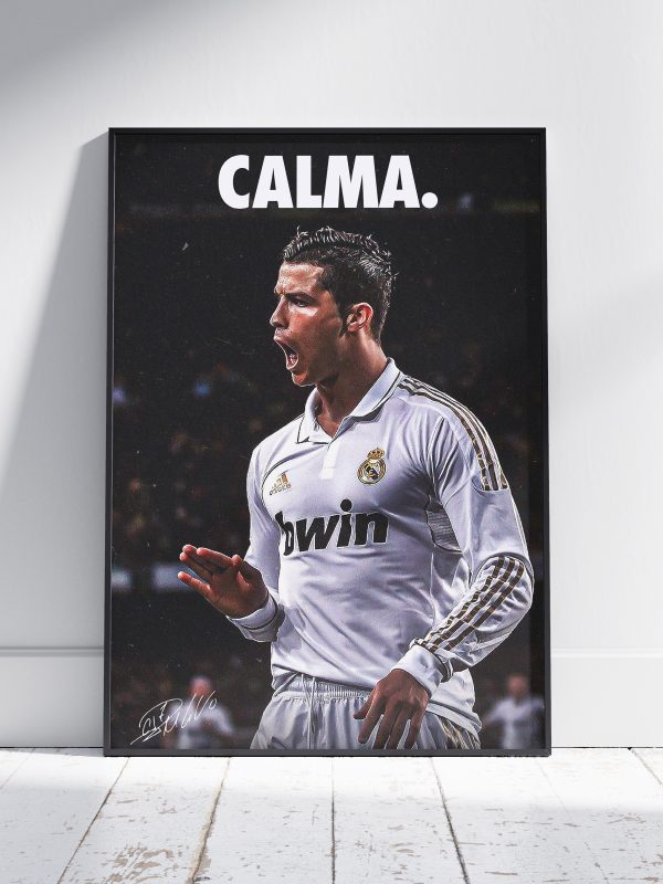 Cristiano Ronaldo "Calma" Poster