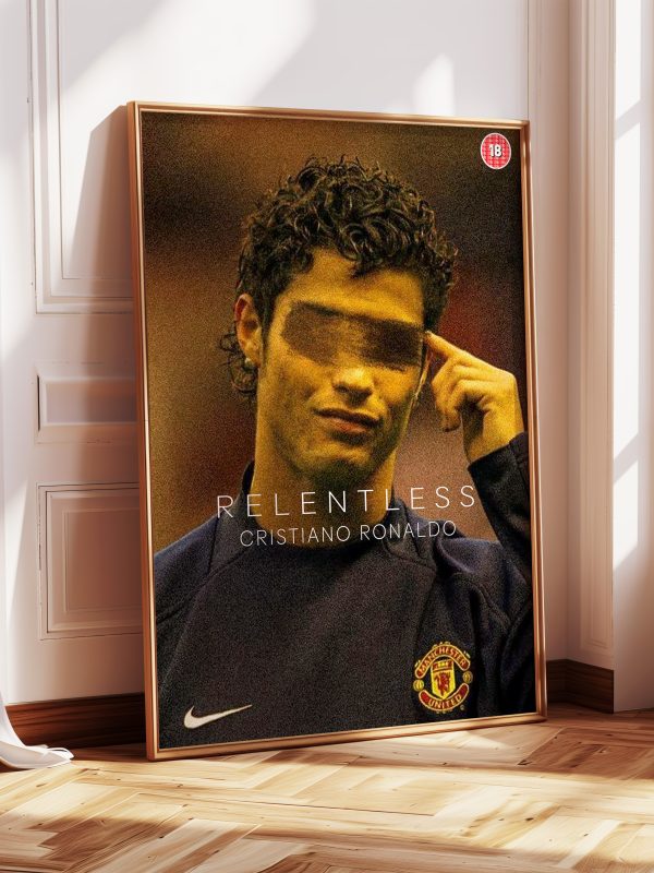 Cristiano Ronaldo "Relentless" Poster