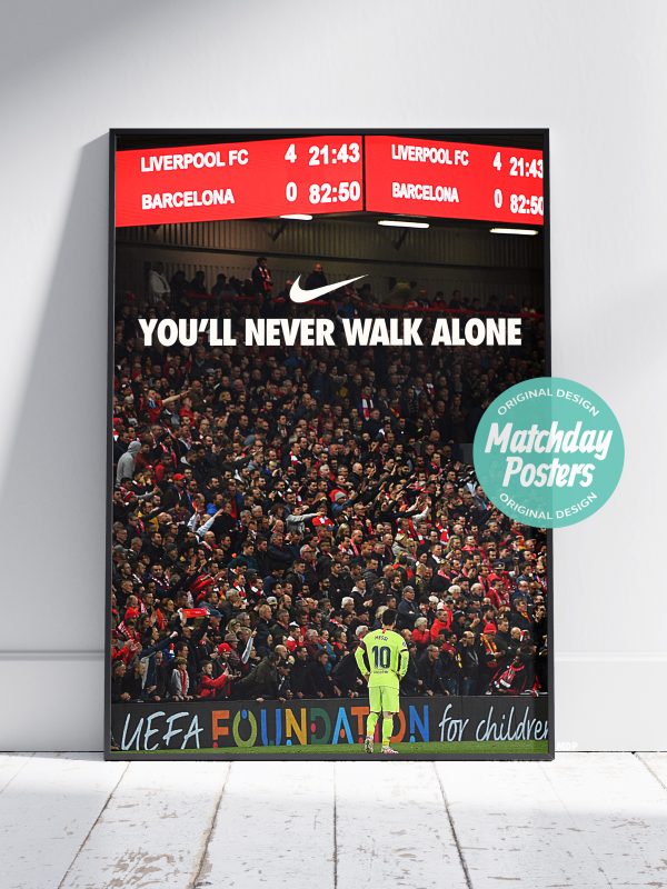 Liverpool YNWA Poster