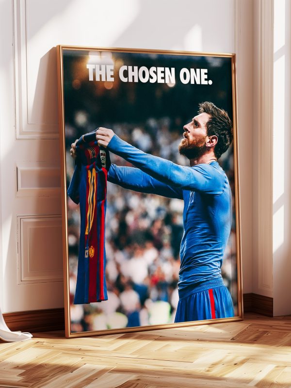 Lionel Messi "The Chosen One" Poster