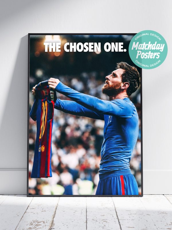 Lionel Messi "The Chosen One" Poster