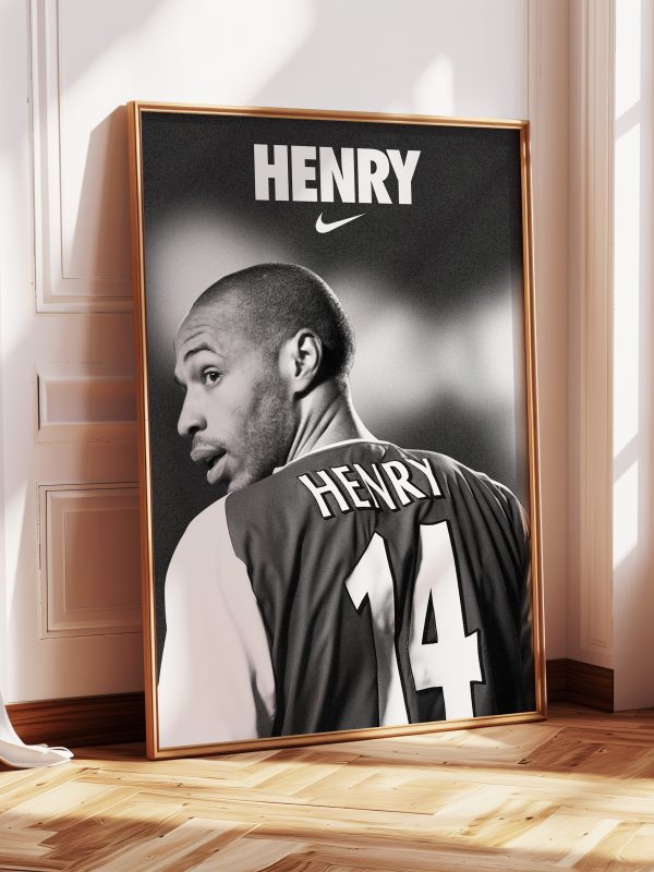 Thierry Henry Iconic Poster
