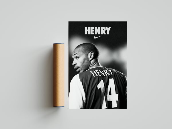 Thierry Henry Iconic Poster - Image 2