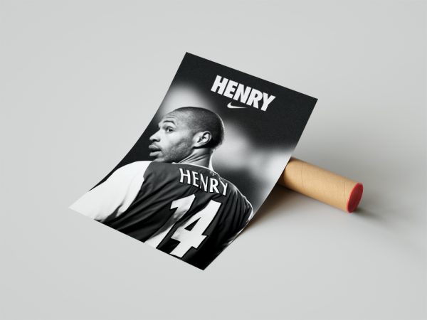 Thierry Henry Iconic Poster - Image 3