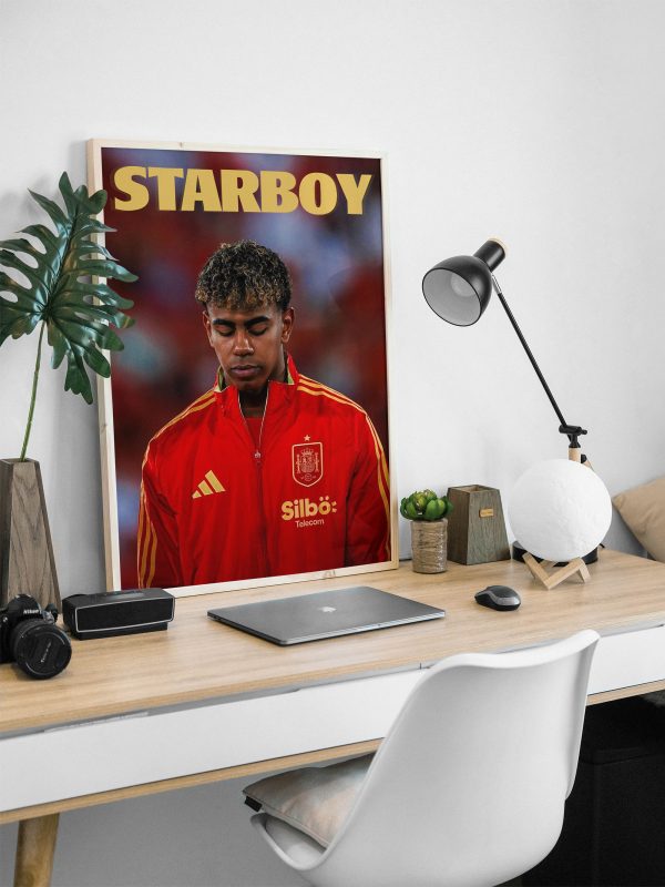 Lamine Yamal "Starboy" Poster - Image 2