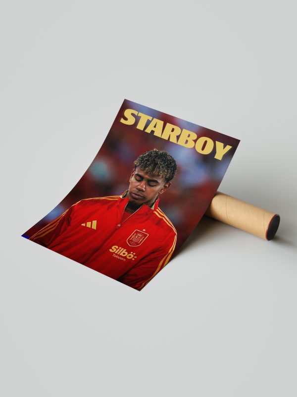 Lamine Yamal "Starboy" Poster - Image 3