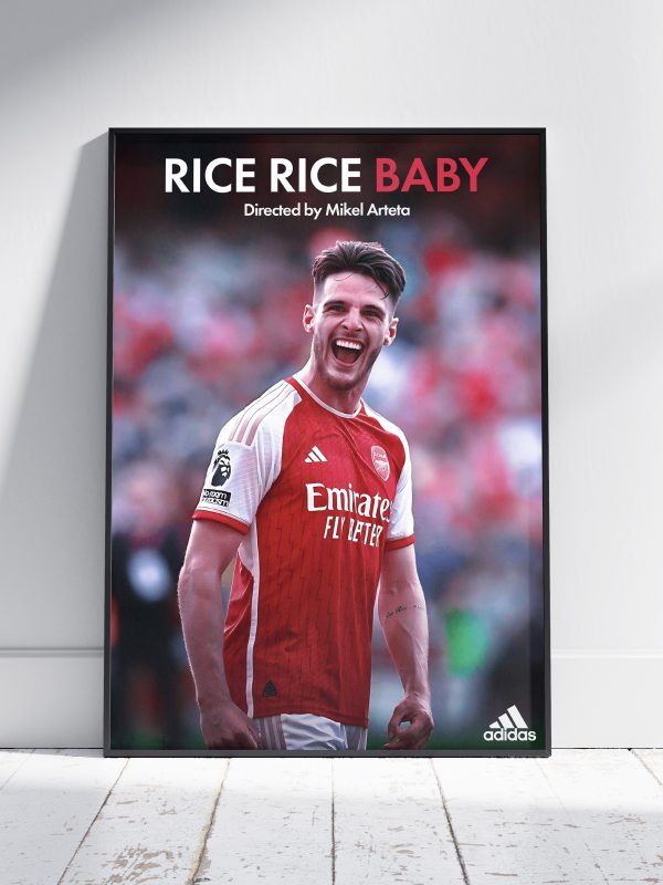 Declan Rice "Rice Rice Baby" Poster