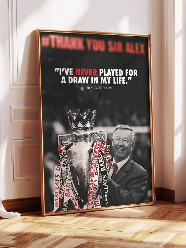 Sir Alex Ferguson Poster