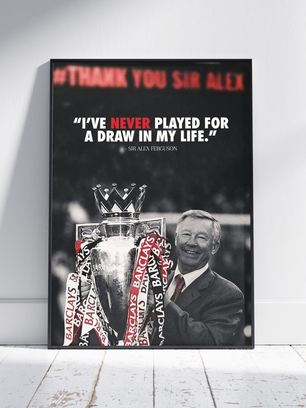 Sir Alex Ferguson Poster