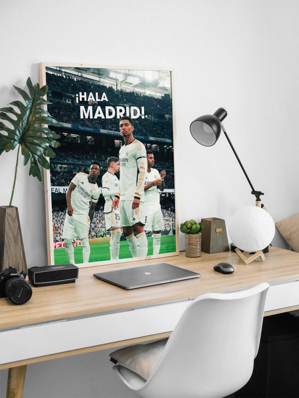 Jude Bellingham, Vinicius Junior, Valverde, and Rodrygo Poster - Image 2