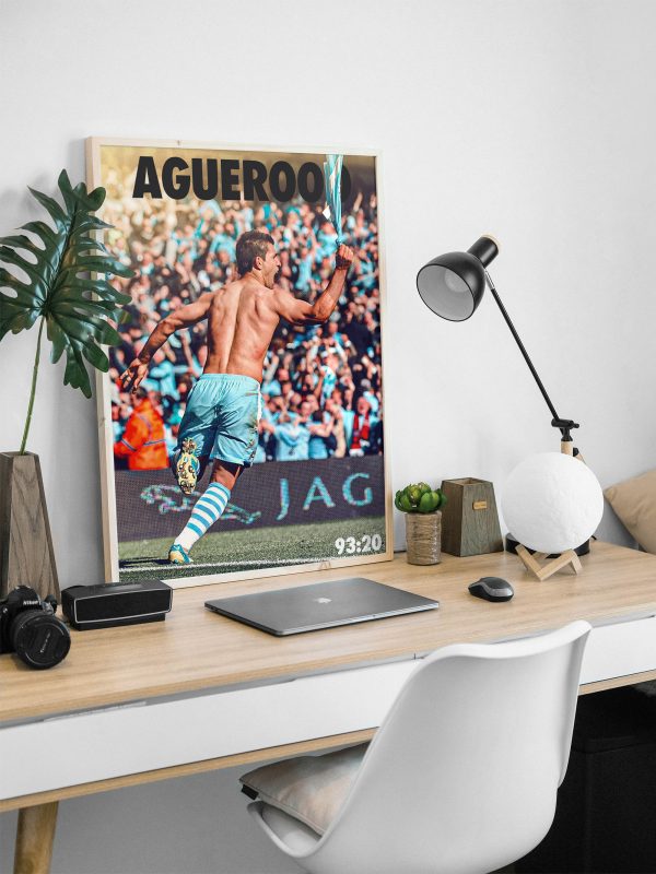 Sergio Aguero "Aguerooo" Poster - Image 2