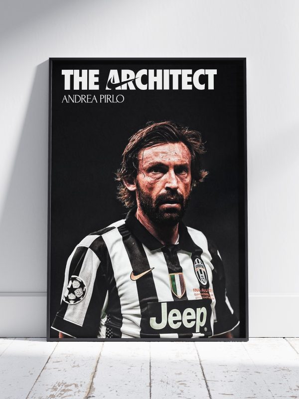 Andrea Pirlo "The Architect" Poster