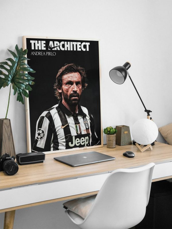 Andrea Pirlo "The Architect" Poster - Image 2