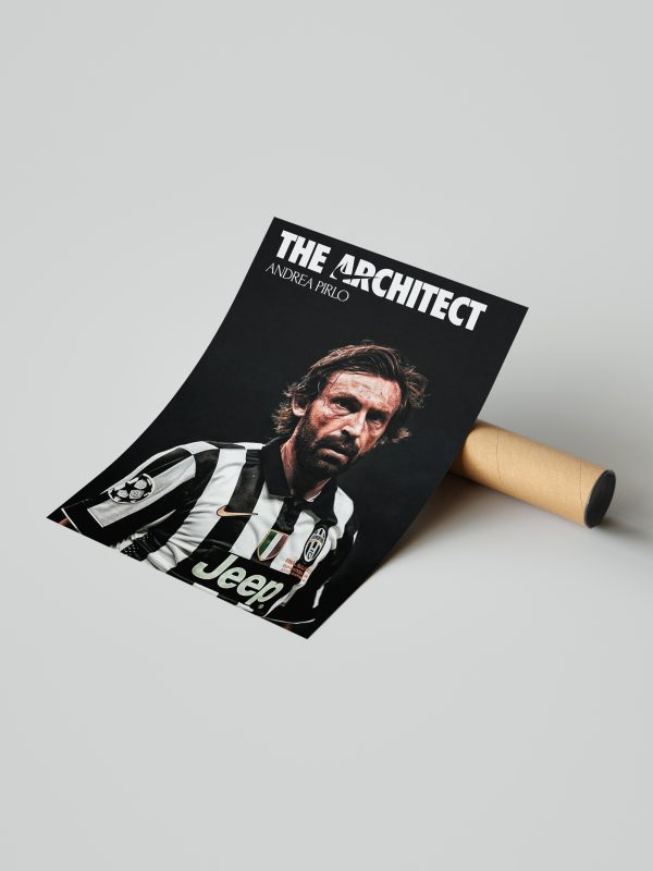 Andrea Pirlo "The Architect" Poster - Image 3