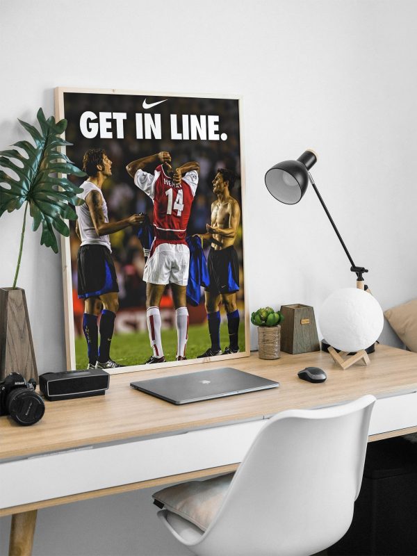 Thierry Henry "Get In Line" Poster - Image 2