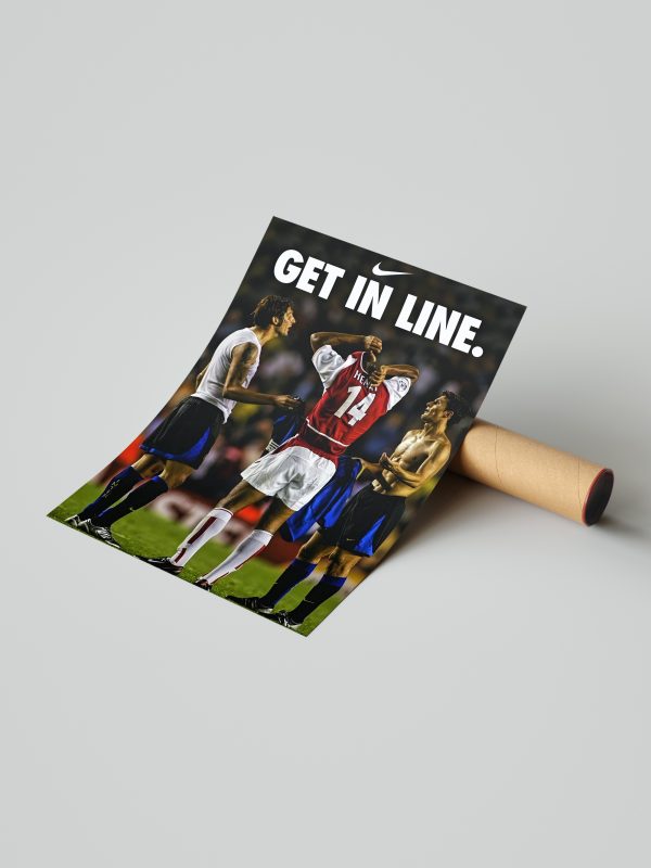 Thierry Henry "Get In Line" Poster - Image 3