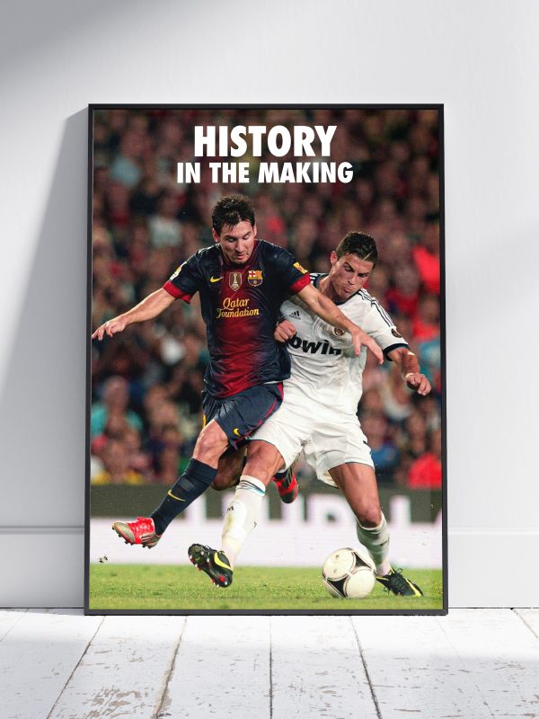 Messi & Ronaldo Poster