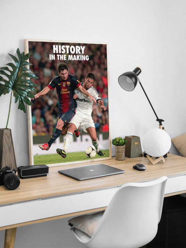 Messi & Ronaldo Poster - Image 2