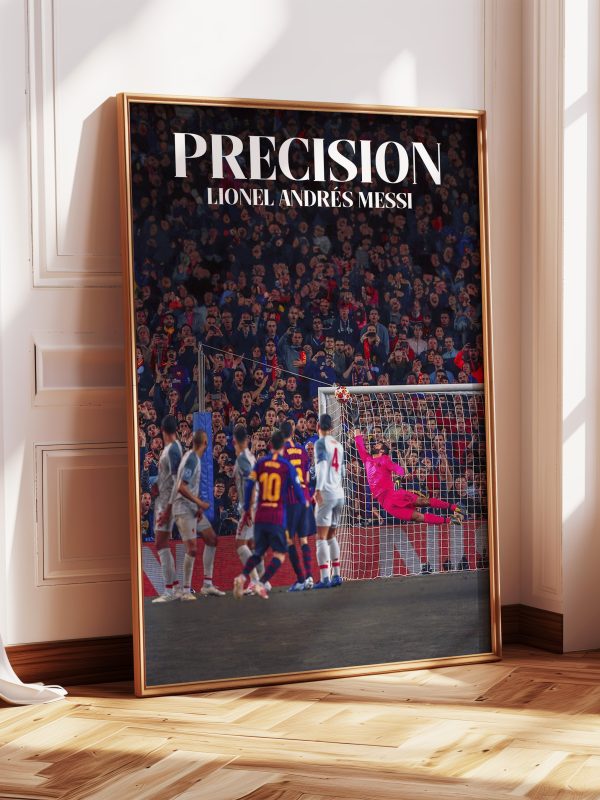 Lionel Messi "Precision" Poster