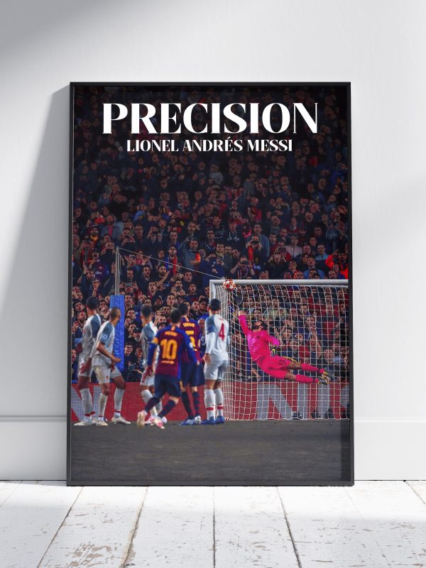 Lionel Messi "Precision" Poster