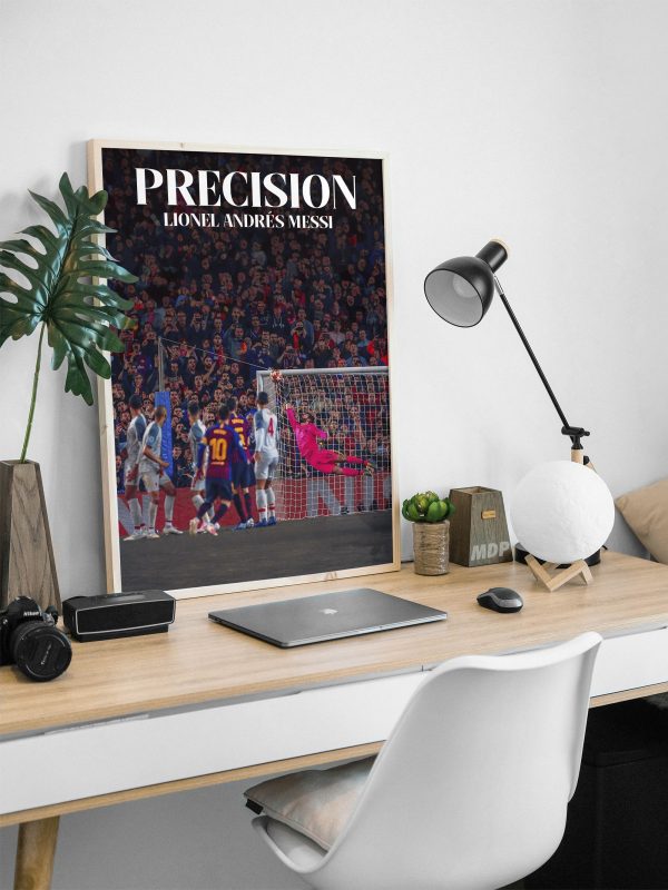 Lionel Messi "Precision" Poster - Image 2