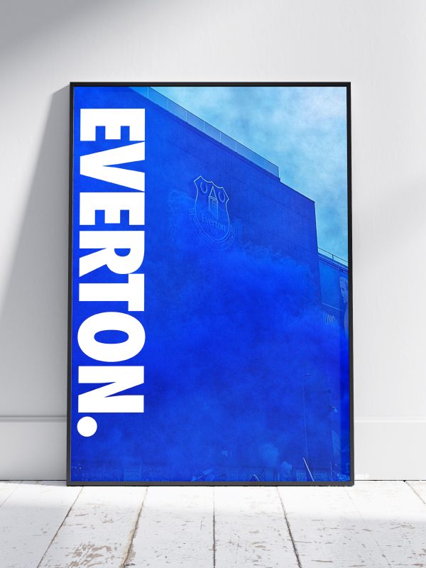 Everton Goodison Park Poster