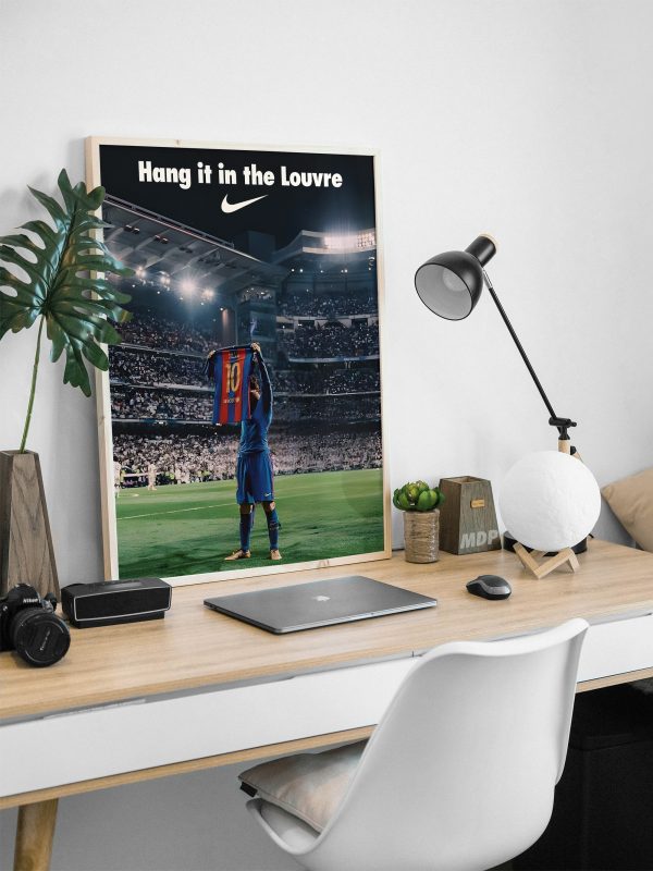 Lionel Messi "Louvre" Poster - Image 2